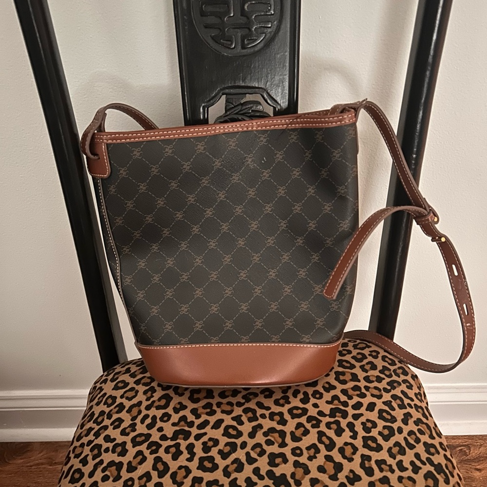 MANGO brand bucket bag